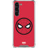 Marvel Spiderman Spiderman Emblem Galaxy S24 FE Clear Case
